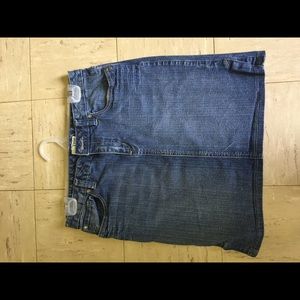 Jean skirt